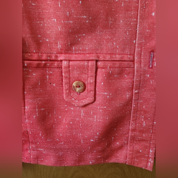 Vintage Tanjay short sleeve blazer coral - Picture 4 of 8